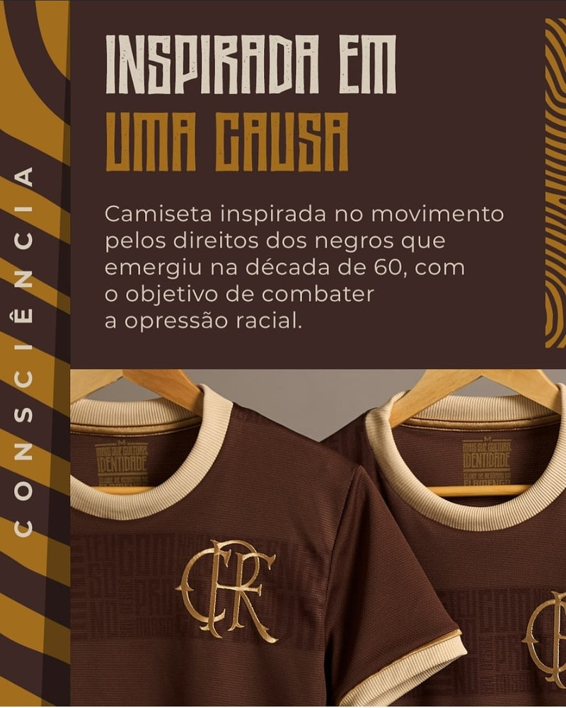 Camisa Flamengo Consciência Negra 24/25